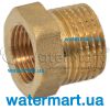 Переходник латунный (футорка) Pattaroni F593 Ø ¼"F x ¾"M F593R025