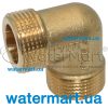 Колено 90° латунное Pattaroni F796 Ø 1" F796R004