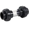 Смотровой просвет ПВХ Plimat c разъемными муфтами - 50 мм