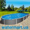 Овальный каркасный бассейн Mountfield Azuro Rattan 5,5x3,7x1,2m