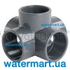 Hidroten PVC 90° Cross solvent socket 5V 1001596
