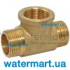 Трійник 90° латунний Pattaroni F140 Ø ½" F140R001