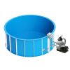 Круглый бассейн из полипропилена диаметром 3 м