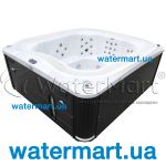 СПА-бассейн переливной Aquajoy Serenity Silver White Marble AJ-4806SWB