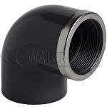 ​Колено 90° ПВХ CH с метал. кольцом РВ 63x2"