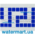 Фриз греческий Aquaviva Cristall W/B бело-синий