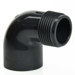 Колено 90° ПВХ Plimat - РН 32 x 1"