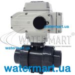Кран шаровый с электроприводом Aquaviva d63 мм