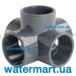 Hidroten PVC 90° Cross solvent socket 5V 1001595