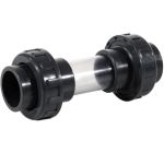 Смотровой просвет ПВХ Plimat c разъемными муфтами - 63 мм