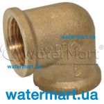 Колено 90° латунное Pattaroni F90 Ø ¾" F90R003