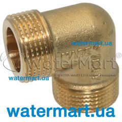 Колено 90° латунное Pattaroni F796 Ø 1" F796R004