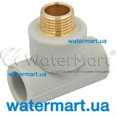 Трійник 90° (зовнішня різьба) Prawtech P3300 PP-R Ø 32 x ¾" P330032034