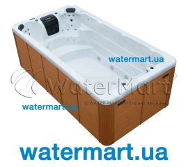 Плавательный СПА-бассейн Aquajoy Wave Silver White Marble AJ-8805