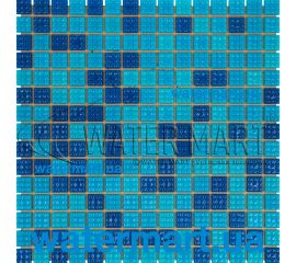 Мозаика стеклянная темная Aquaviva Jamaika Dark