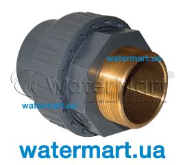 Муфта розбірна ПВХ / бронза Effast RGRBND063G.N