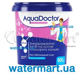 Дезинфектант на основе гипохлорита кальция Aquadoctor CH-65 CH65-0,8