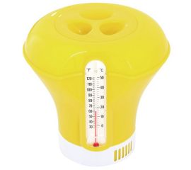 Плавающий дозатор с термометром BestWay 58209 (желтый)