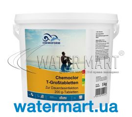 Хлор длительный Chemochlor T-Grosstabletten 5 кг