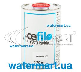 ПВХ-герметик прозрачный Cefil PVC Transparente (жидкий), 1 л