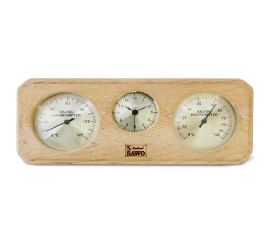 Термогигрометр для сауны с часами Sawo 260-ТPH