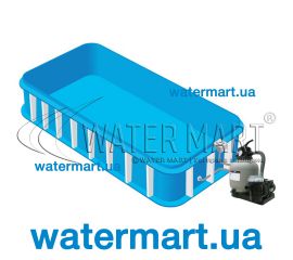 ​Полипропиленовый бассейн прямоугольный 7 x 3 x 1,5 м