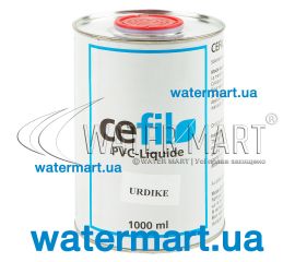 ПВХ-герметик темно-голубой Cefil PVC Liquide (жидкий), 1 л