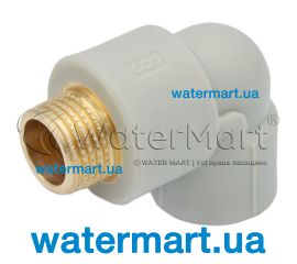 Коліно 90° різьбове Prawtech P2340 PP-R Ø 25 x ¾" PP234025034