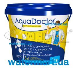 ​Хлор 3 в 1 Aquadoctor MC-T (таблетки 20 г) - 1 кг