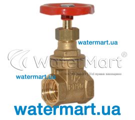Запорный клапан (задвижка) латунный Bonomi 5230 Ø ¾" PN10 52300006