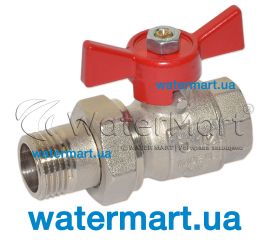 Кран-американка шаровый латунный Bonomi 765000 Tamigi Ø ½" PN40 76500004R