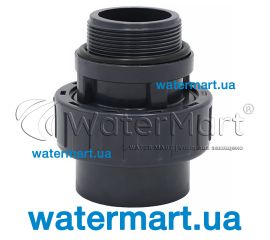 Муфта ПВХ розбірна з ущільнювальним кільцем ERA UU00263