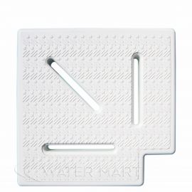 Угол переливной решетки Tebas 295 мм - 90&deg;