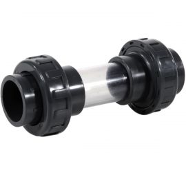 Смотровой просвет ПВХ Plimat c разъемными муфтами - 40 мм