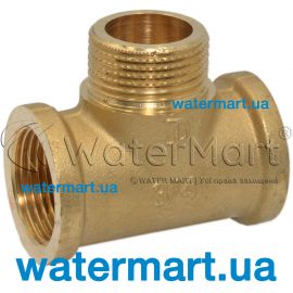 Тройник 90° латунный Pattaroni F139 Ø 1" x 1" x 1" F139R003