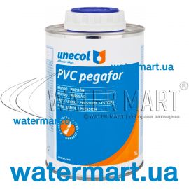 Клей для ПВХ-трубы Unecol Pegafor 1000ml 2046