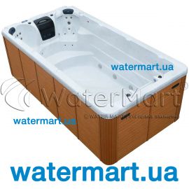 Плавательный СПА-бассейн Aquajoy Wave Silver White Marble AJ-8805