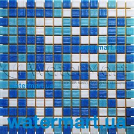 Мозаїка скляна Aquaviva Miami Dark YF-MSL40