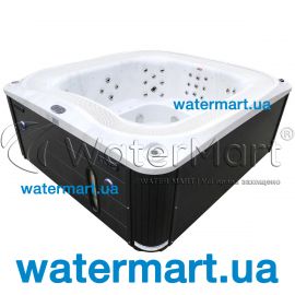 СПА-бассейн переливной Aquajoy Serenity Silver White Marble AJ-4806SWB