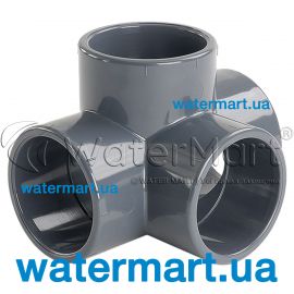 Hidroten PVC 90&deg; Tee solvent socket 4V 1001304
