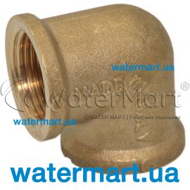 Коліно 90° латунне Pattaroni F90 Ø 1½" F90R006