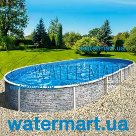 Каркасный бассейн Mountfield Azuro Stone 5,5x3,7x1,2m