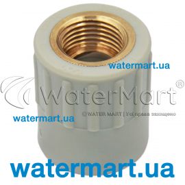 Муфта резьбовая Prawtech P1200 PP-R Ø 20 x ¾" PP120020034