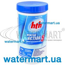Хлор мультифункциональный 5 в 1 HTH Minitab Action 5
