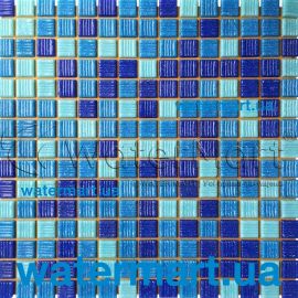 Мозаїка скляна Aquaviva Majorca Dark YF-MSL47