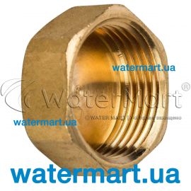 Заглушка латунная (внутренняя резьба) Pattaroni F594 Ø ¾" F594R003