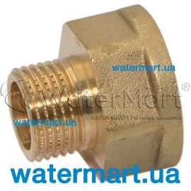 Перехідник латунний (під ключ) Pattaroni F272 Ø 1"M x 1½"F F272R010