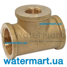 Трійник 90° латунний редукційний Pattaroni F131 Ø 1¼" x 1" x 1¼" F131R004