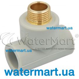 Трійник 90° (зовнішня різьба) Prawtech P3300 PP-R Ø 25 x ¾" P330025034