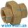 Муфта (сборка) латунная Pattaroni F804 Ø 1¼" F804R004